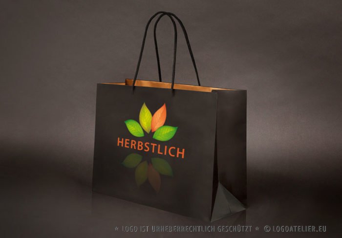 Logo Blätter Herbst