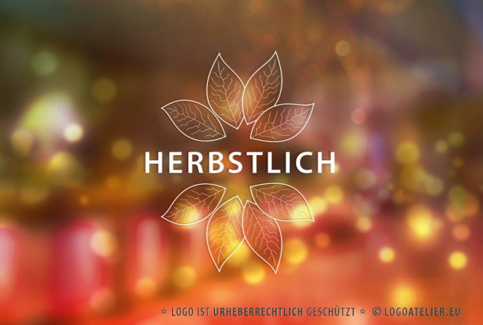 Logo Blätter Herbst