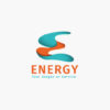 Logo Buchstabe E Form