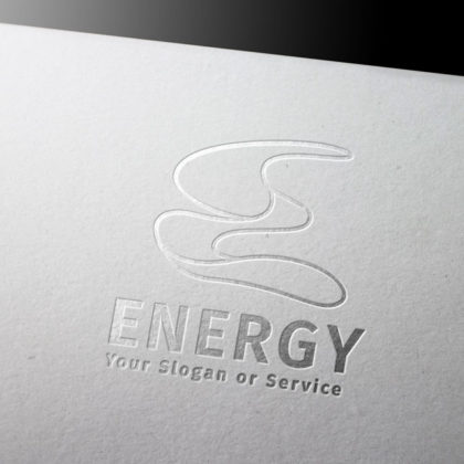 Logo Buchstabe E Form