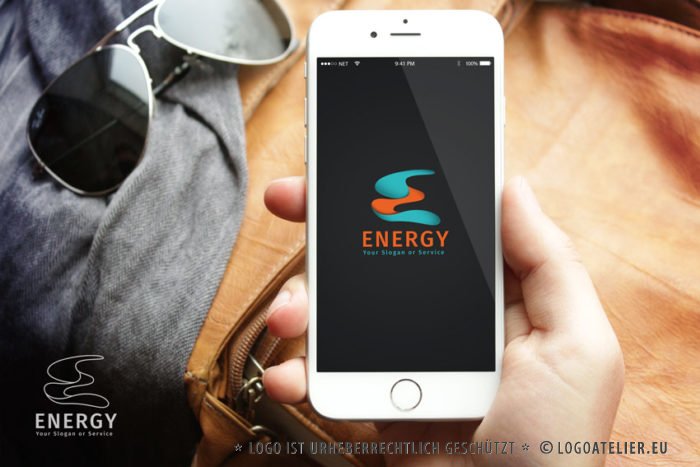 Logo Buchstabe E Form