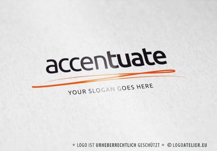 Logo Gezeichnet Unterstreichen