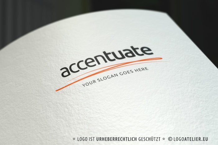 Logo Gezeichnet Unterstreichen