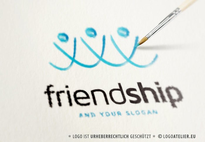 Logo Menschen Freunde