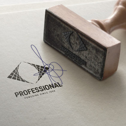 Logo Rhombus Geometrisch