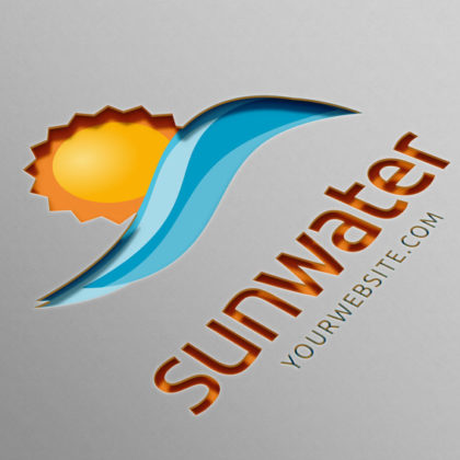Logo Sonne Wasser Urlaub