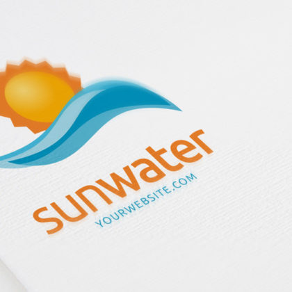 Logo Sonne Wasser Urlaub