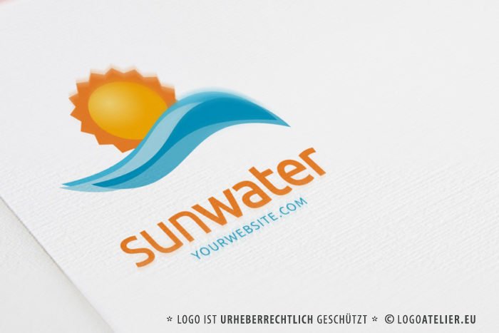 Logo Sonne Wasser Urlaub Logo Sonne Wasser Urlaub