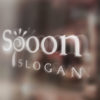 Logo Spoon Buchstabe P