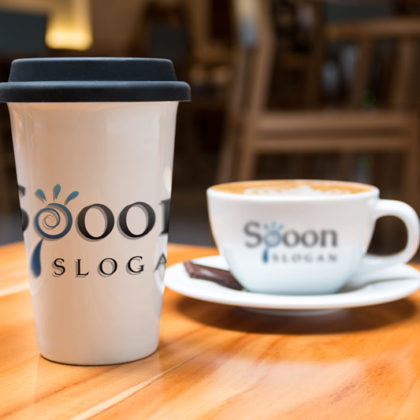 Logo Spoon Buchstabe P
