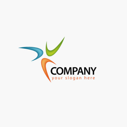 Triple Logo Buchstabe C Logo