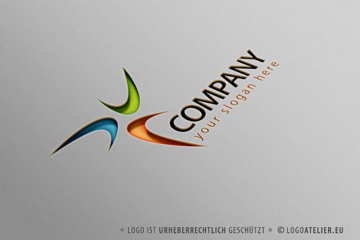 Triple Buchstabe C Logo