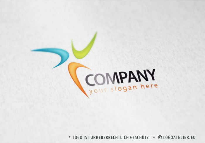 Triple Buchstabe C Logo