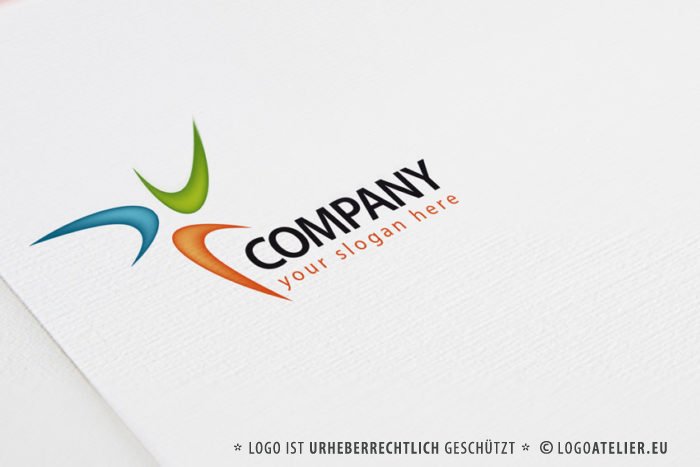 Triple Buchstabe C Logo