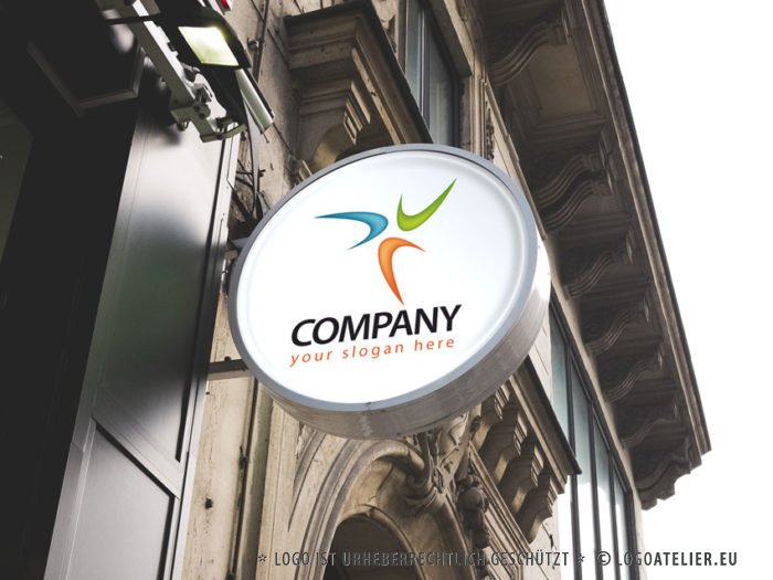 Triple Buchstabe C Logo