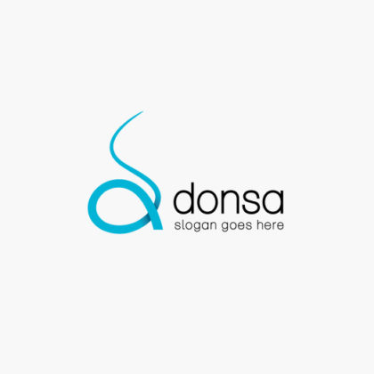 d Logo Buchstabe Logo