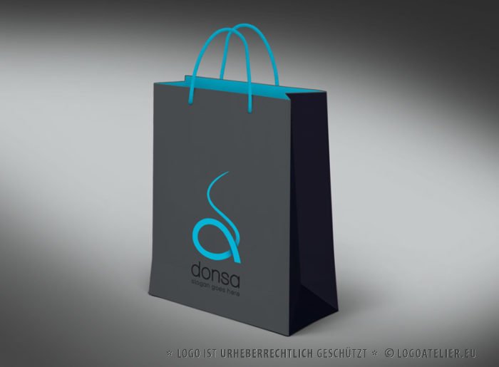 d Logo Buchstabe Logo