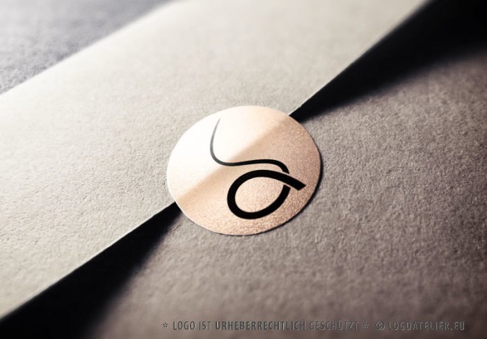 d Logo Buchstabe Logo