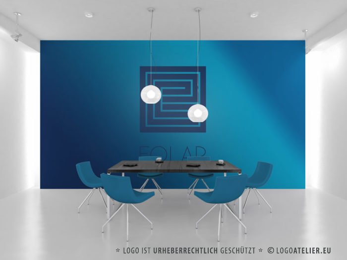 Logo Quadrat Buchstabe E