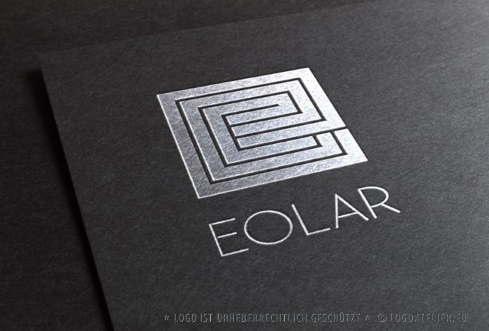 Logo Quadrat Buchstabe E