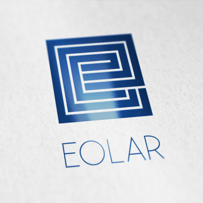 Logo Quadrat Buchstabe E