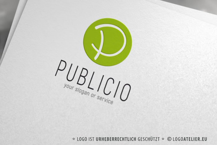 Logo Buchstabe P