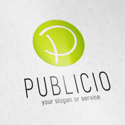 Logo Buchstabe P