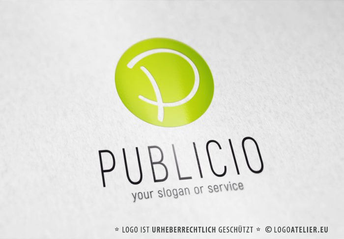 Logo Buchstabe P