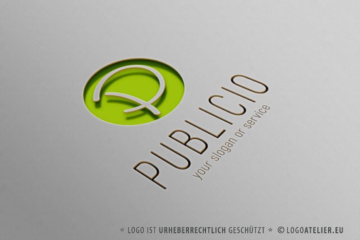 Logo Buchstabe P