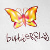 Logo Schmetterling Bunt