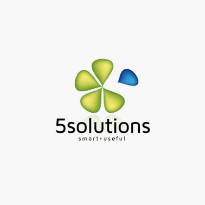 Logo Abstrakte Form Solutions