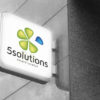 Logo Abstrakte Form Solutions