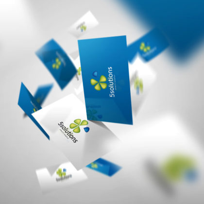 Logo Abstrakte Form Solutions