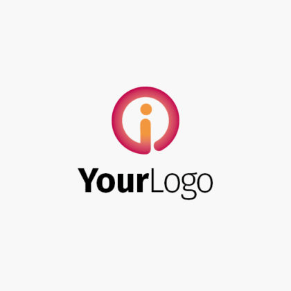 Logo Buchstabe I Rund