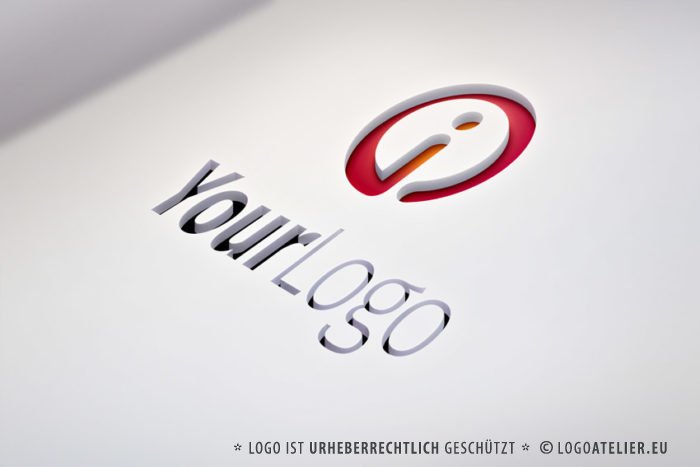 Logo Buchstabe I Rund