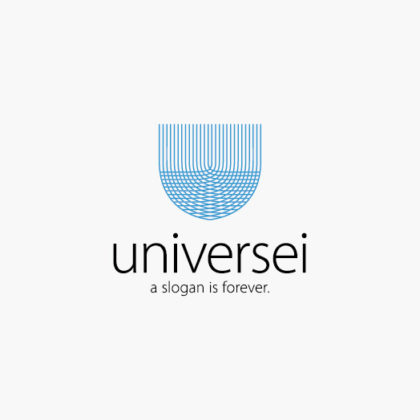 Logo Buchstabe U Linien