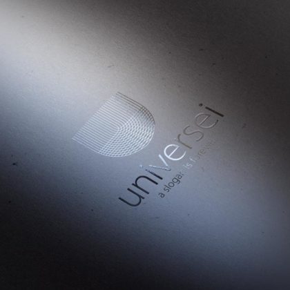 Logo Buchstabe U Linien