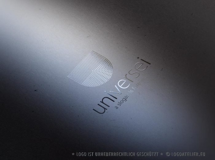 Logo Buchstabe U Linien