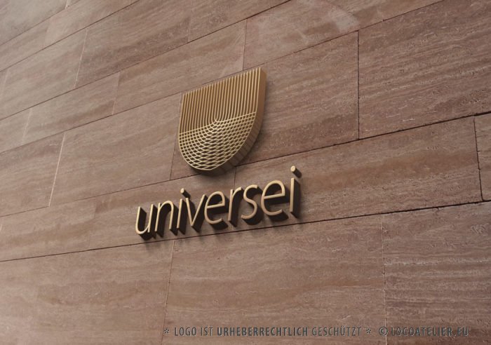 Logo Buchstabe U Linien