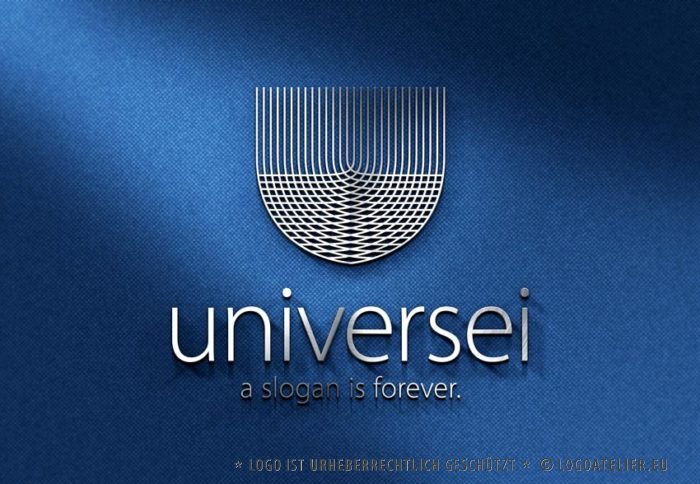 Logo Buchstabe U Linien