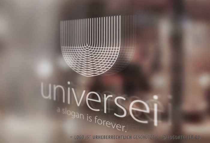 Logo Buchstabe U Linien