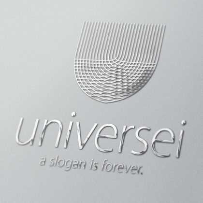 Logo Buchstabe U Linien