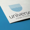 Logo Buchstabe U Linien