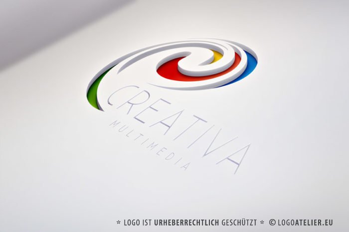 Logo Bunt Farbenfroh