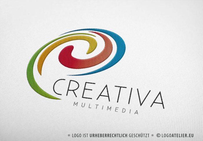 Logo Bunt Farbenfroh