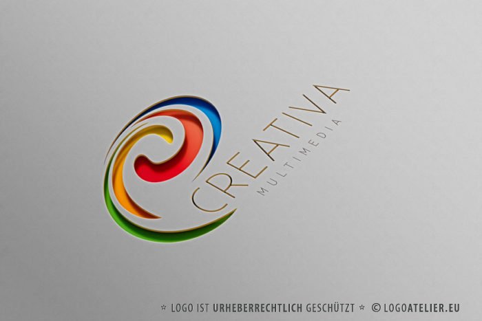 Logo Bunt Farbenfroh