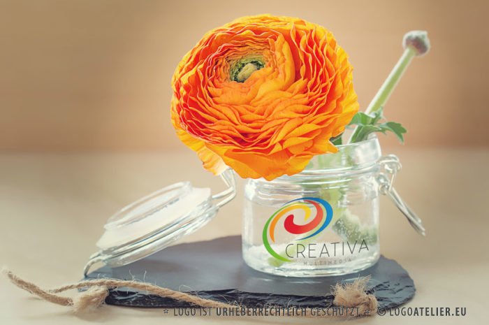 Logo Bunt Farbenfroh