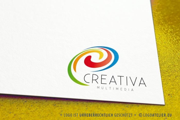 Logo Bunt Farbenfroh