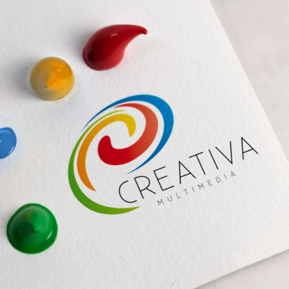 Logo Bunt Farbenfroh