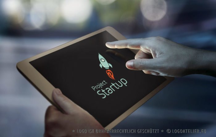 Logo Rakete Startup